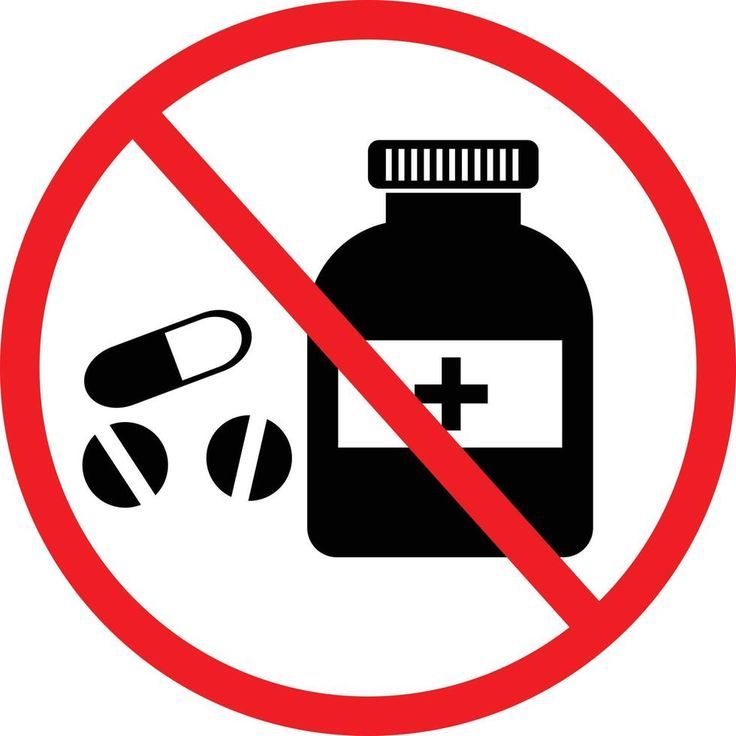 stop drug sign